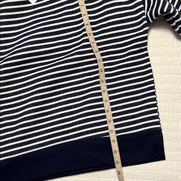 J.Crew NWT Striped Pullover Sweatshirt - Picture 6 of 8